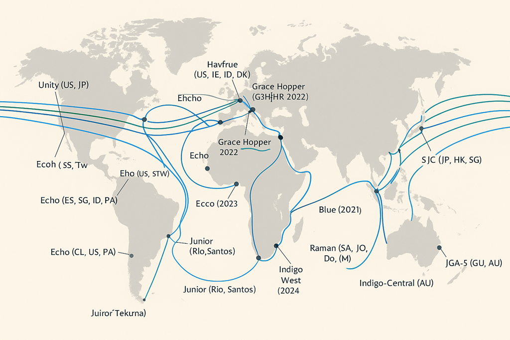 Submarine Cable Monitoring Google GARA